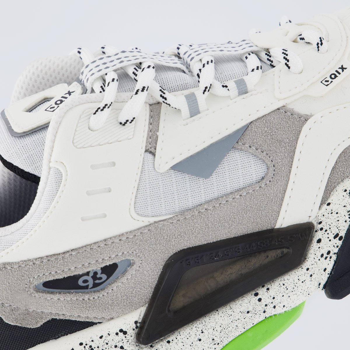 Tênis Qix Trek Branco e Cinza Branco 7