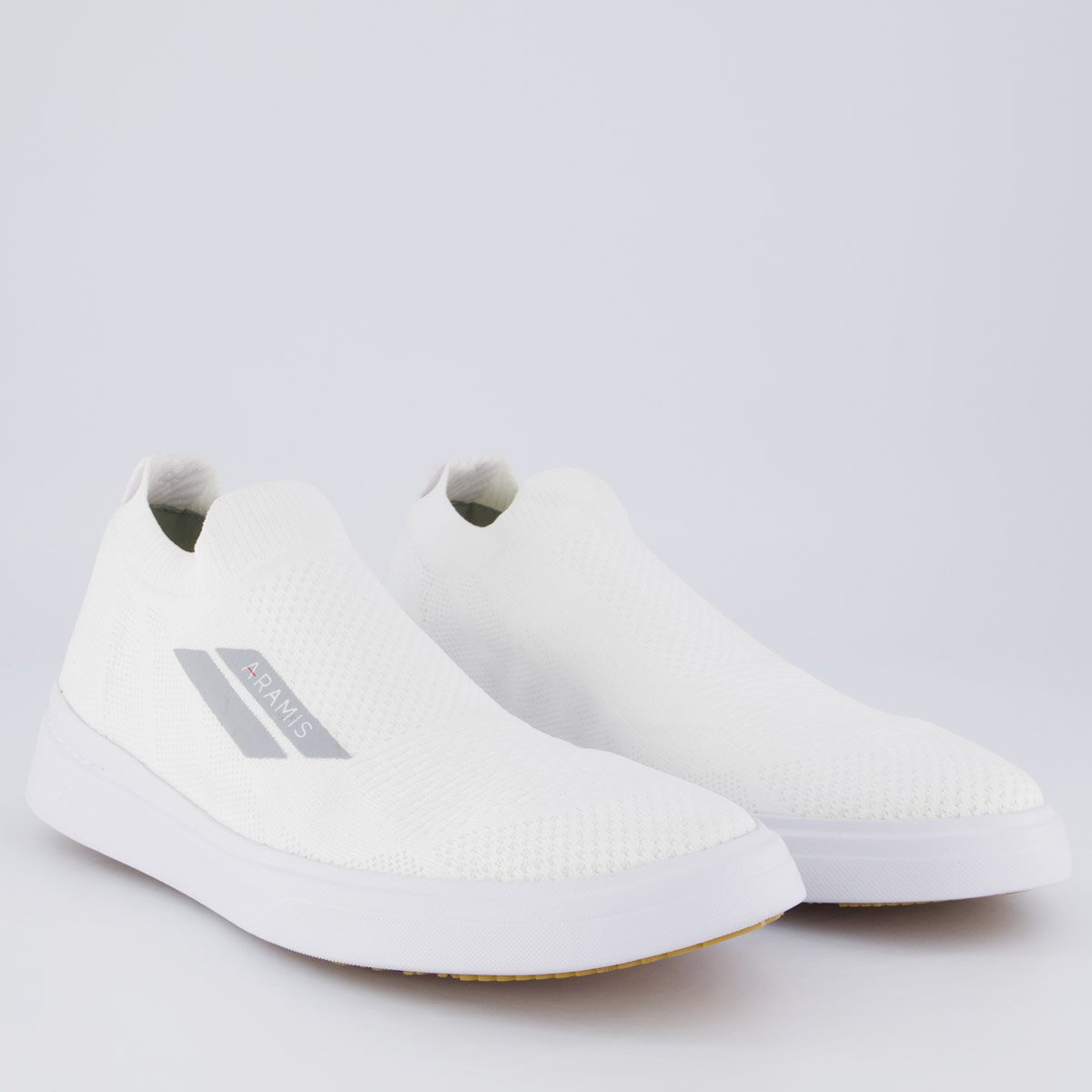 Tênis Aramis Jouney K-NIT Branco Branco 2