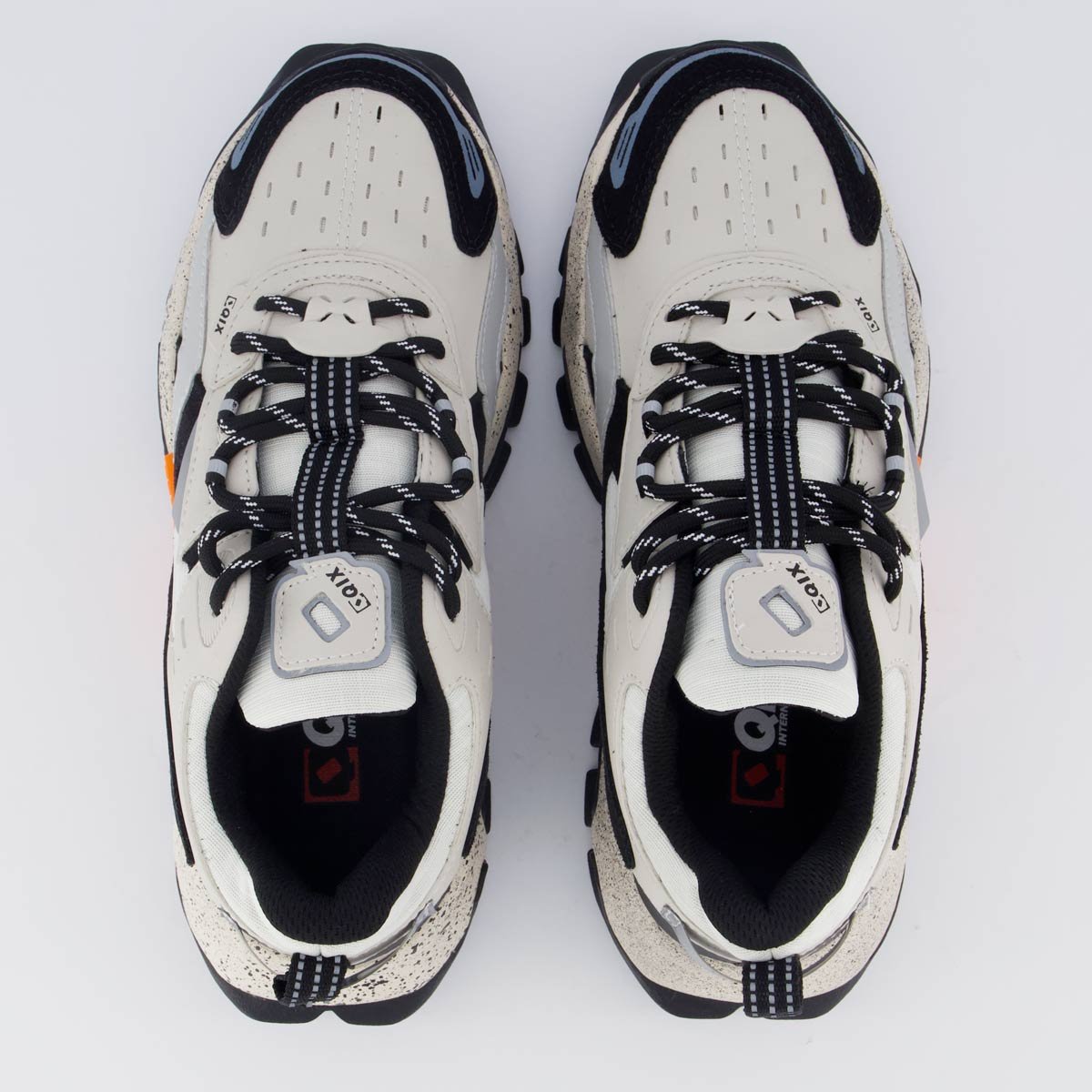 Tênis Qix Trek Cinza e Preto Cinza 4