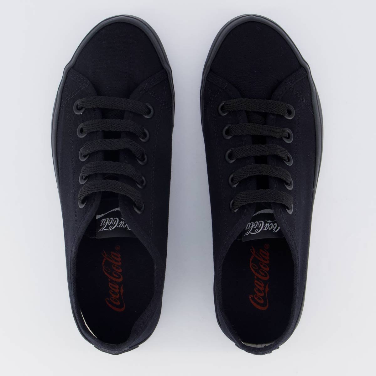 Tênis Coca Cola Stream Canvas  All Black Preto 4