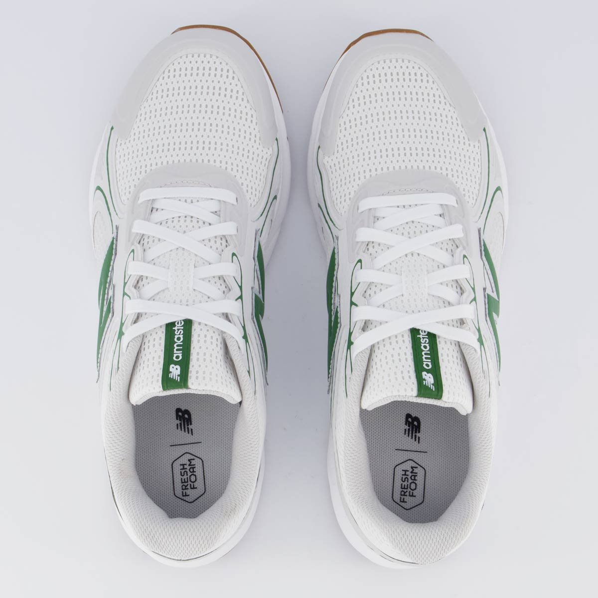 Tênis New Balance Amaste Cinza e Verde Cinza/Verde 4