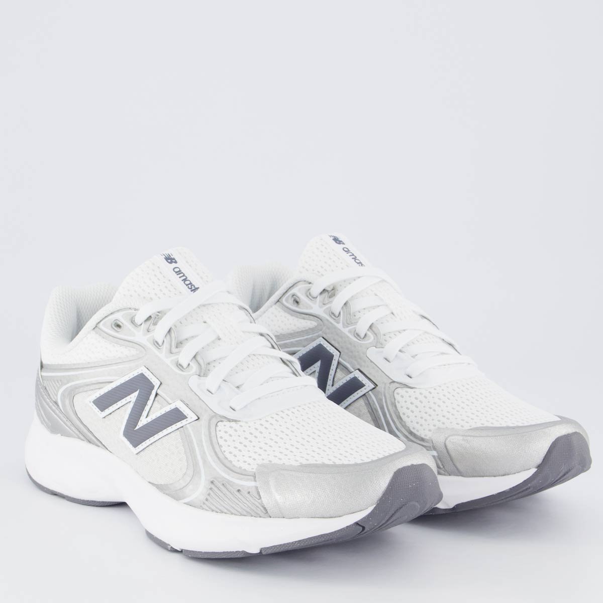 Tênis New Balance Amaste Feminino Cinza e Prata Cinza/Prata 2