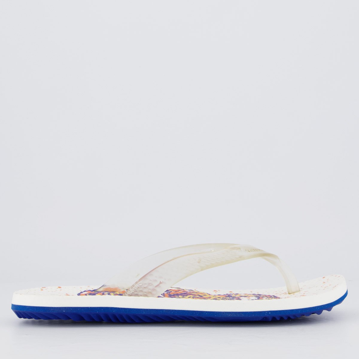 Chinelo Kenner Summer Old School Feminino Branco Branco 2