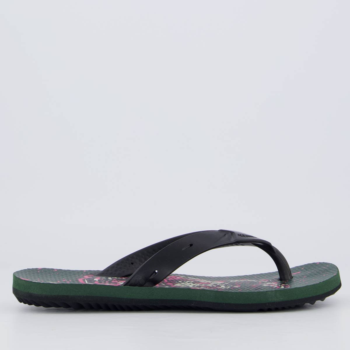 Chinelo Kenner Summer Old School Feminino Preto Preto 2