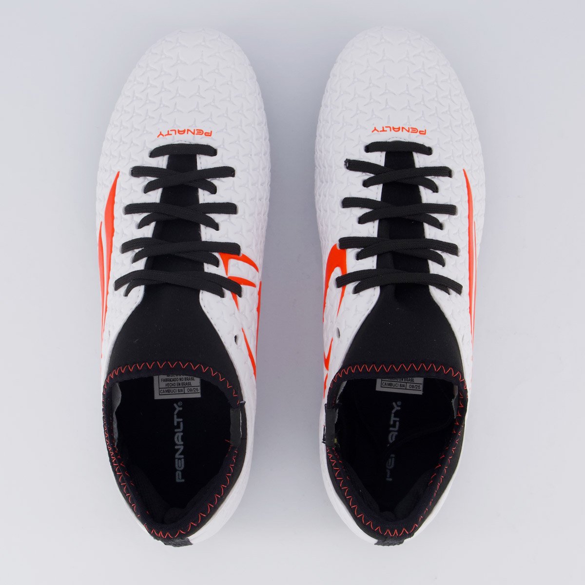 Chuteira Penalty S11 Locker XXI Campo Branca Branco 4