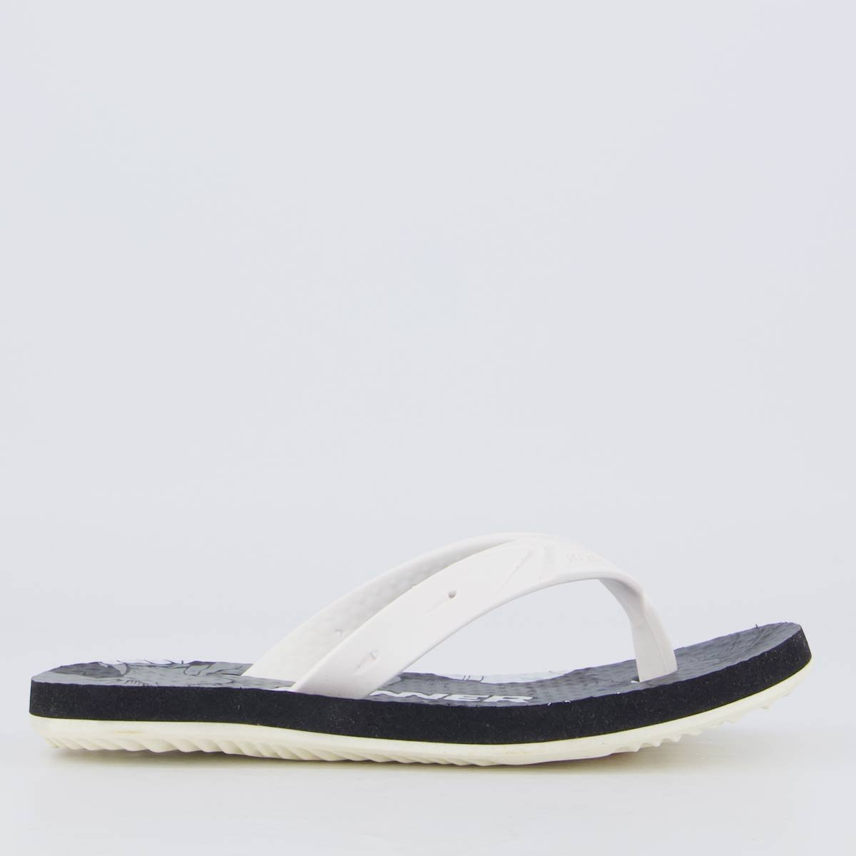 Chinelo Kenner Summer Hibiscos Juvenil Preto Preto 2
