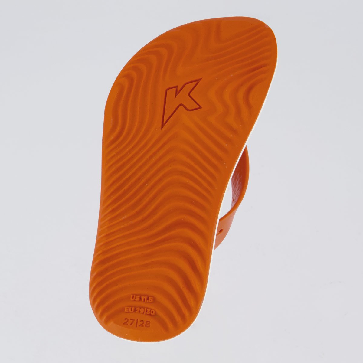 Chinelo Kenner Summer Degradê Juvenil Vermelho Laranja 5