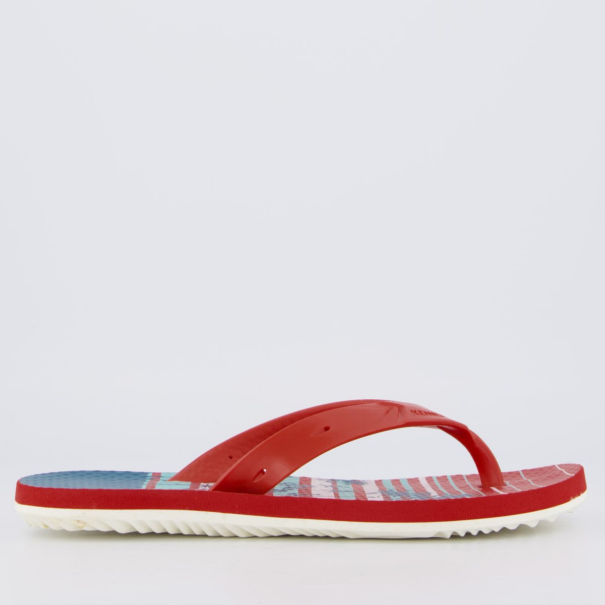 Chinelo Kenner Summer Aloha Feminino Vermelho Vermelho 2