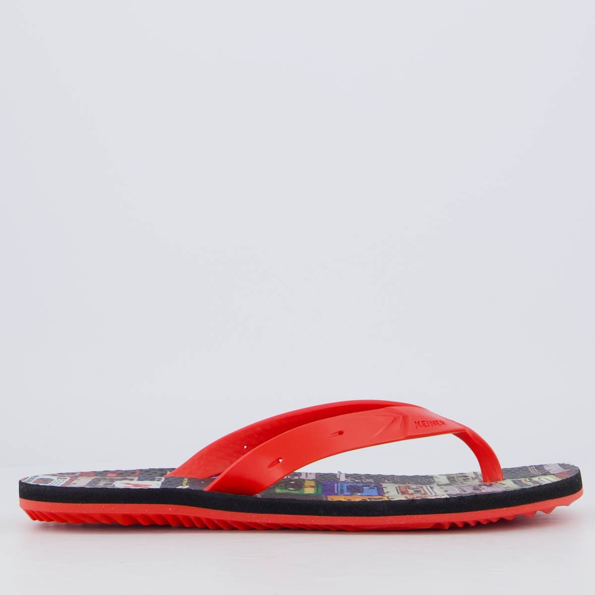 Chinelo Kenner Summer Mix Tape Vermelho Vermelho 2