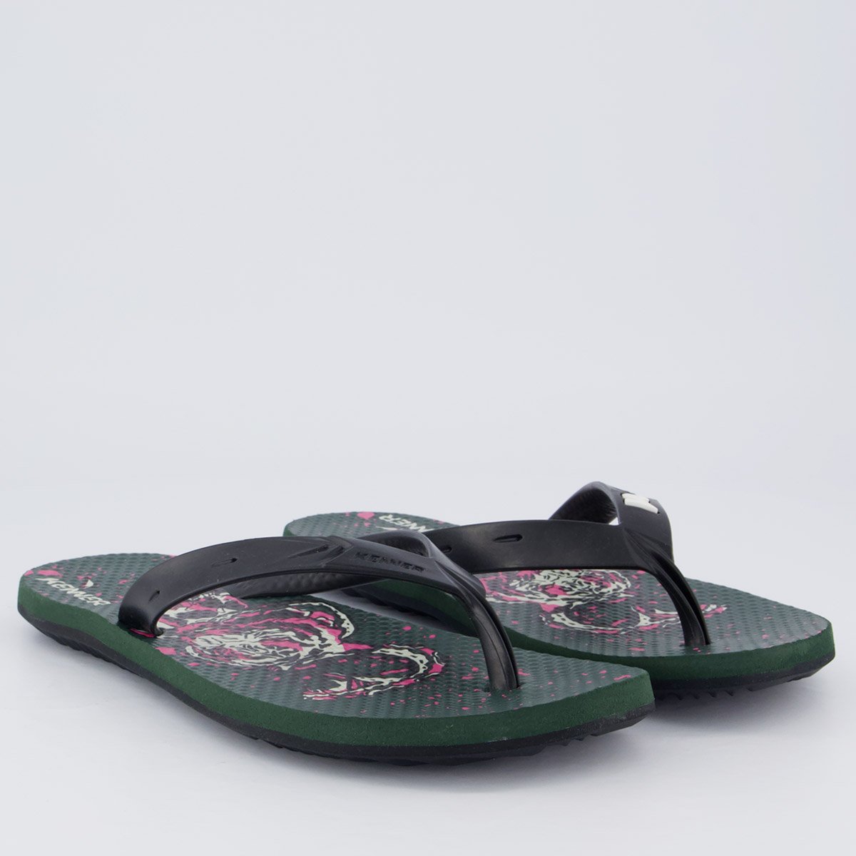 Chinelo Kenner Summer Old School Preto Preto 3