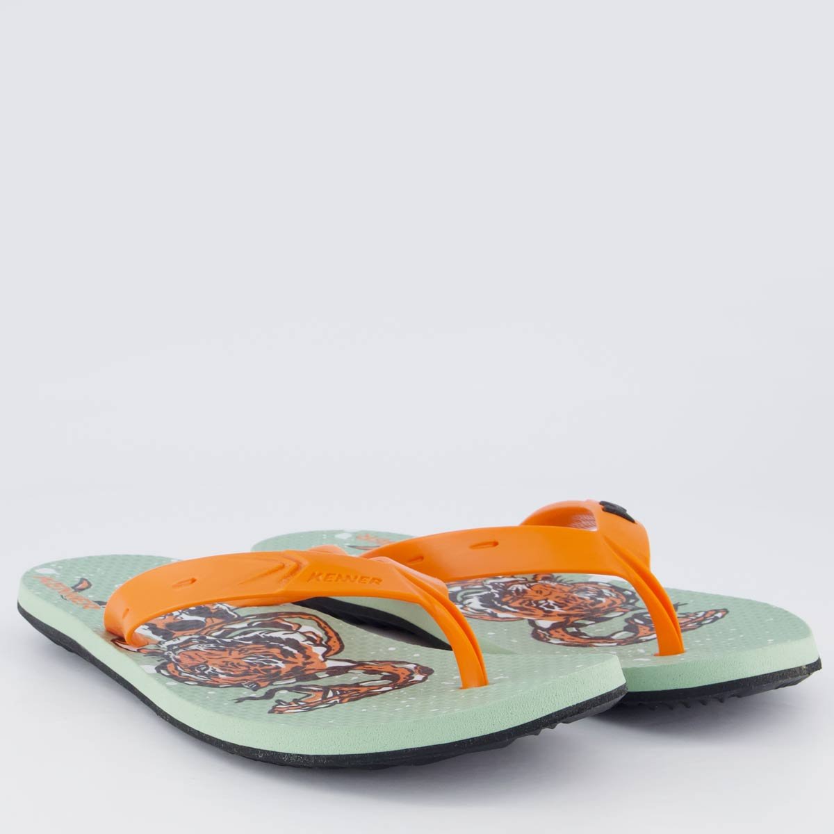 Chinelo Kenner Summer Old School Verde Verde 3