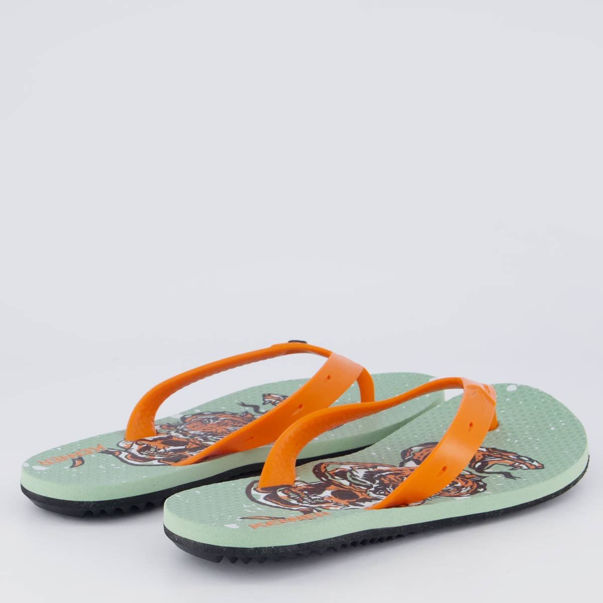 Chinelo Kenner Summer Old School Verde Verde 4