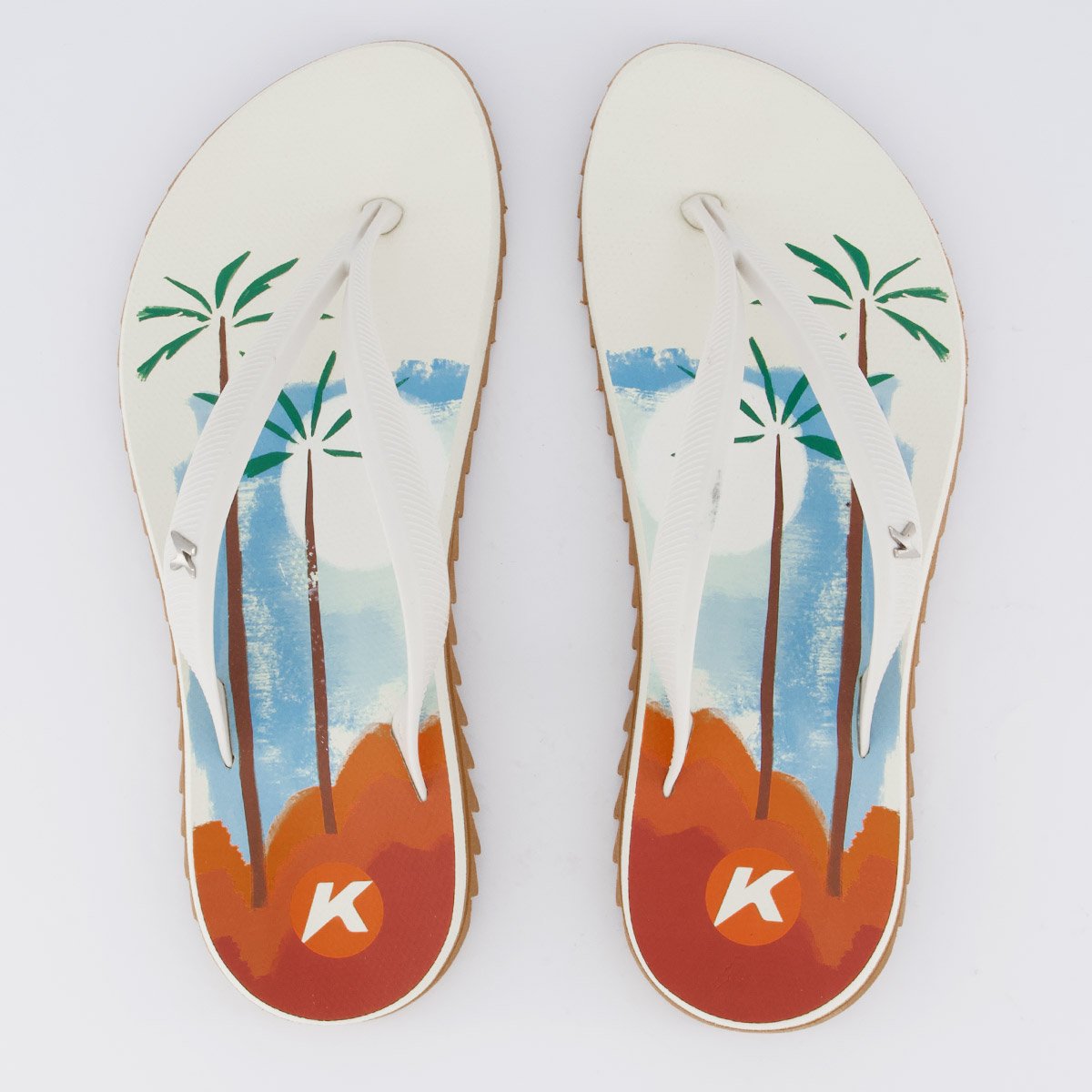 Chinelo Kenner Ibiza Maresia Feminino Branco