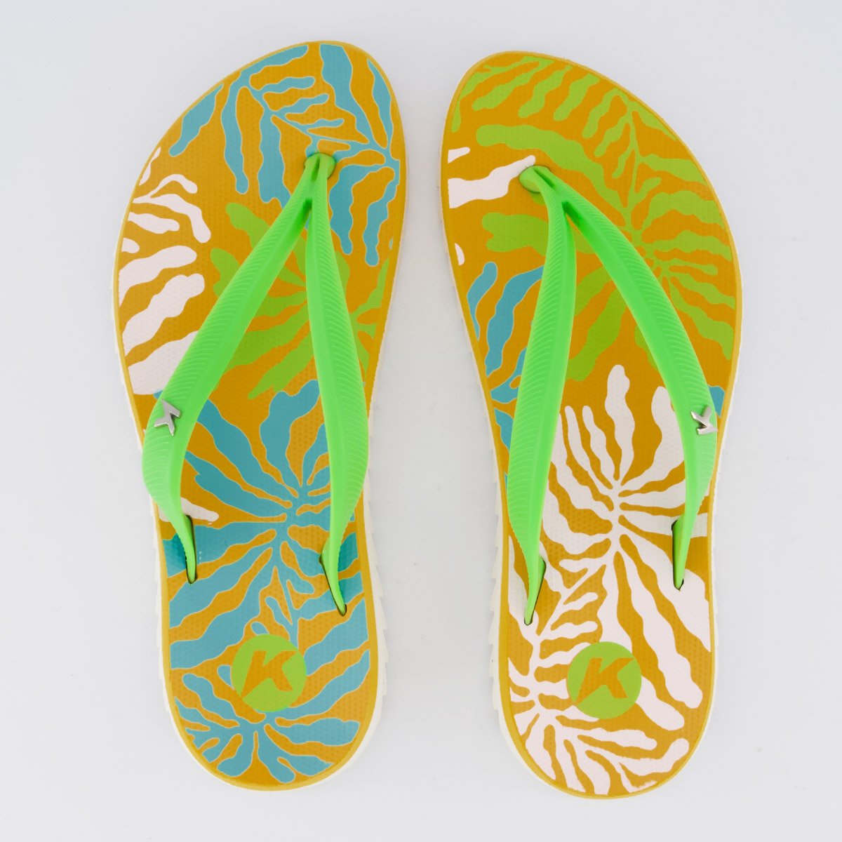 Chinelo Kenner Ibiza Algas Feminino Verde
