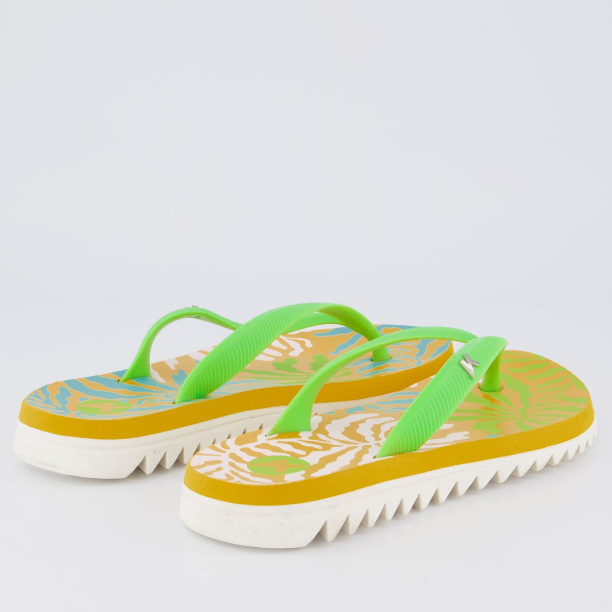 Chinelo Kenner Ibiza Algas Feminino Verde Verde 4