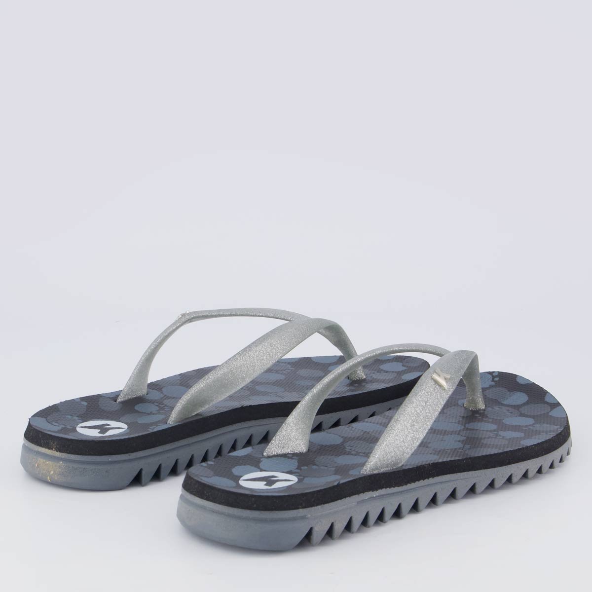 Chinelo Kenner Ibiza Polka Feminino Preto Preto 4