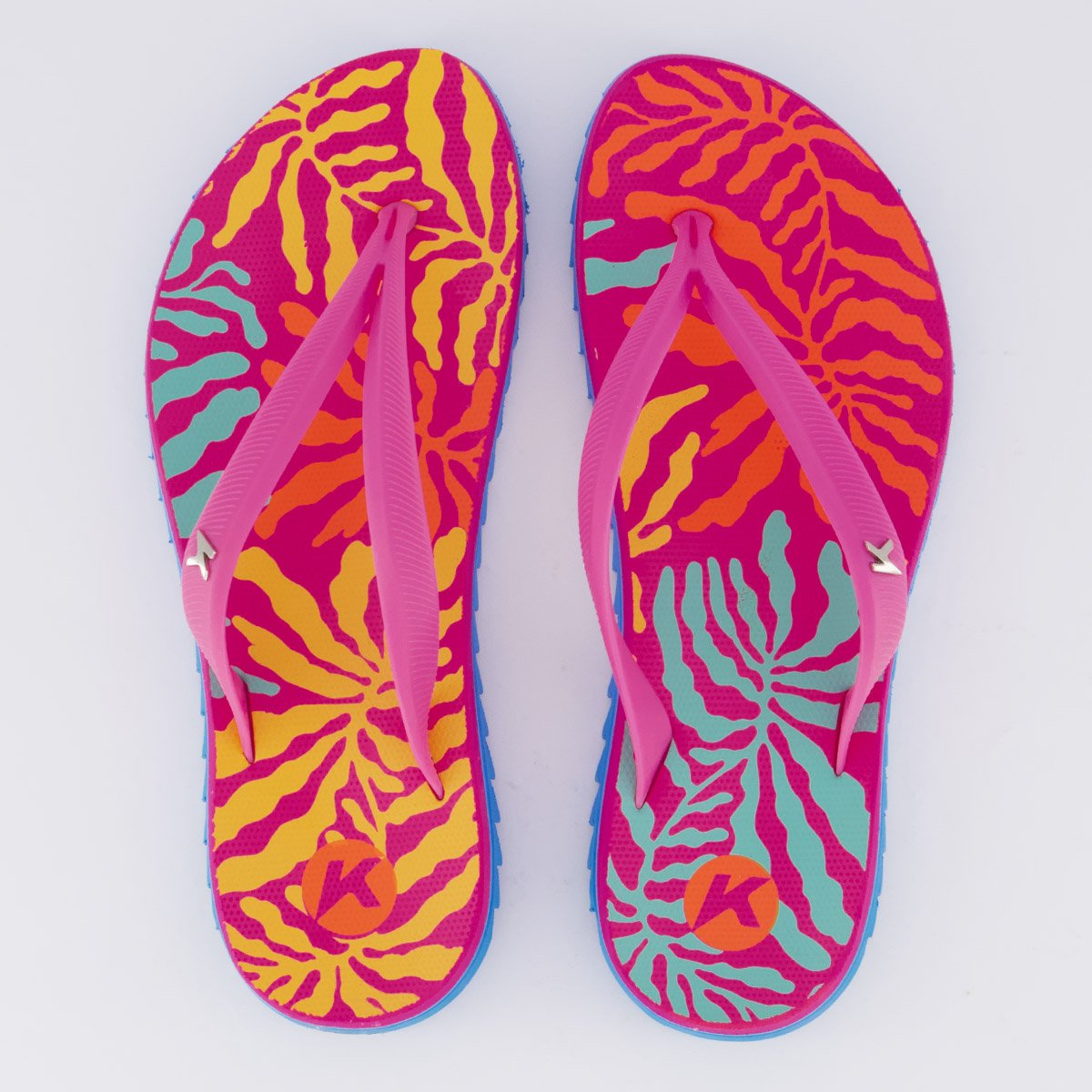 Chinelo Kenner Ibiza Algas Feminino Rosa