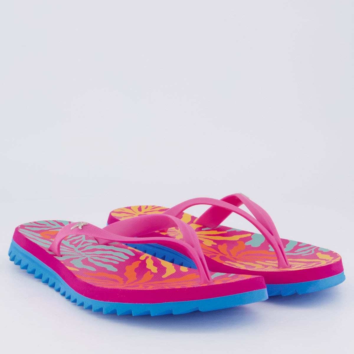 Chinelo Kenner Ibiza Algas Feminino Rosa Rosa 3