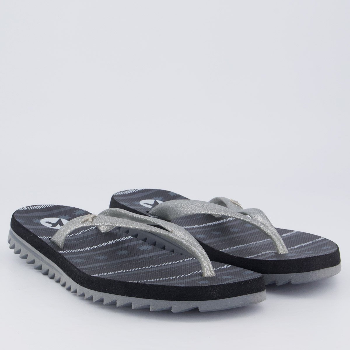 Chinelo Kenner Ibiza Solare Feminino Preto Preto 3