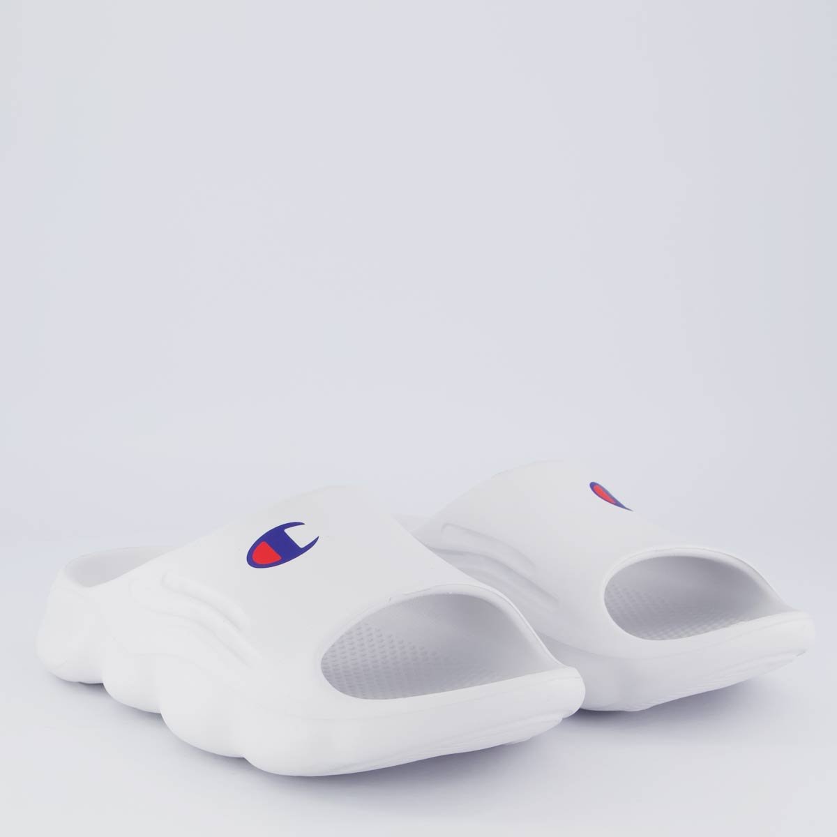 Chinelo Champion Nuvem Spheric II Classic Branco Branco 3