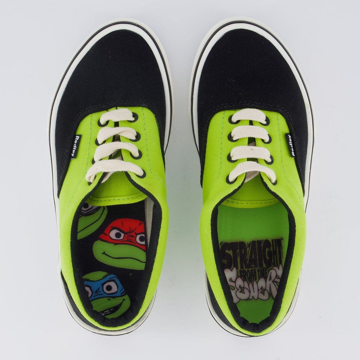 Tênis Redley Originals Tmnt Feminino Preto e Verde Preto/Verde 4