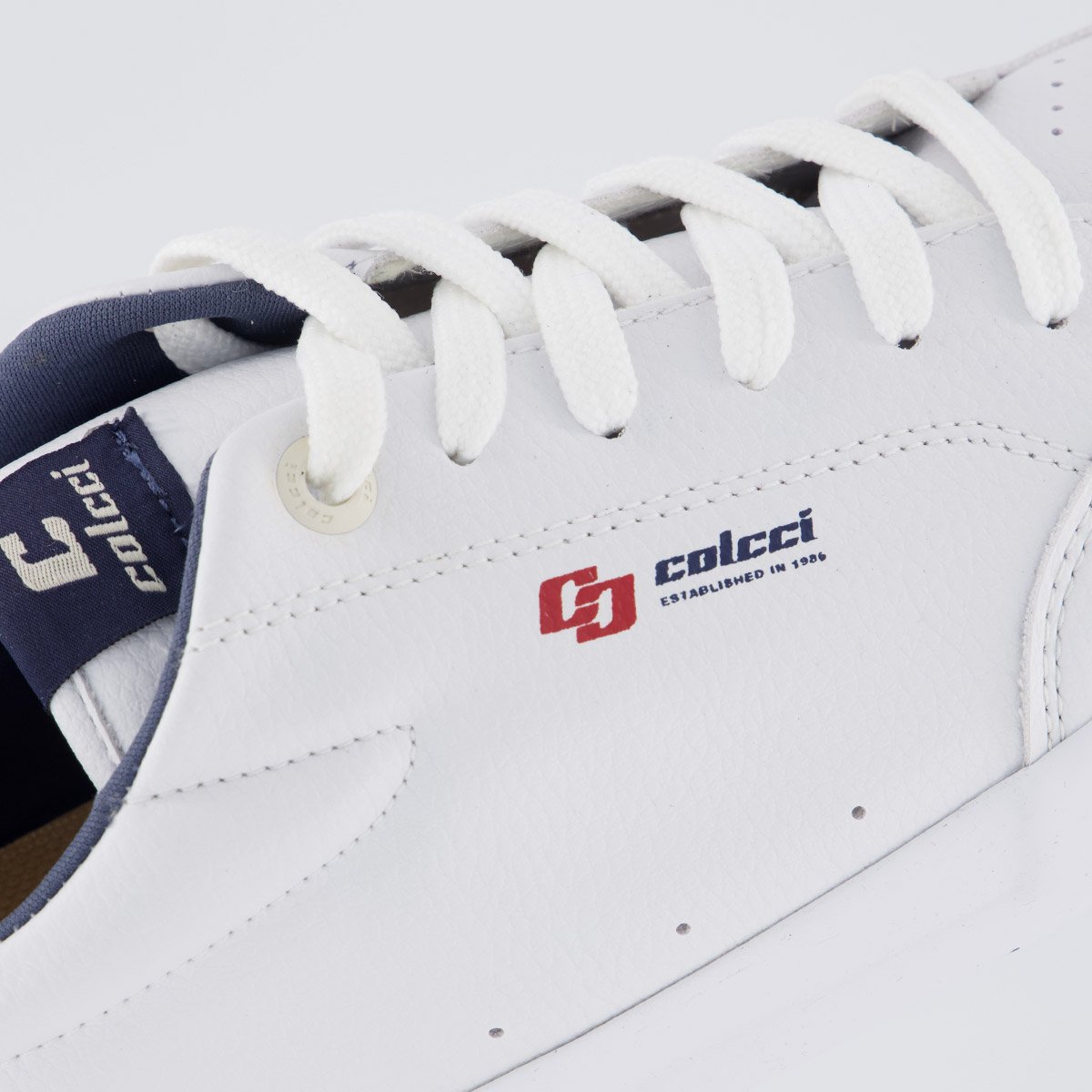 Tênis Colcci Grafic Branco e Marinho Branco 7