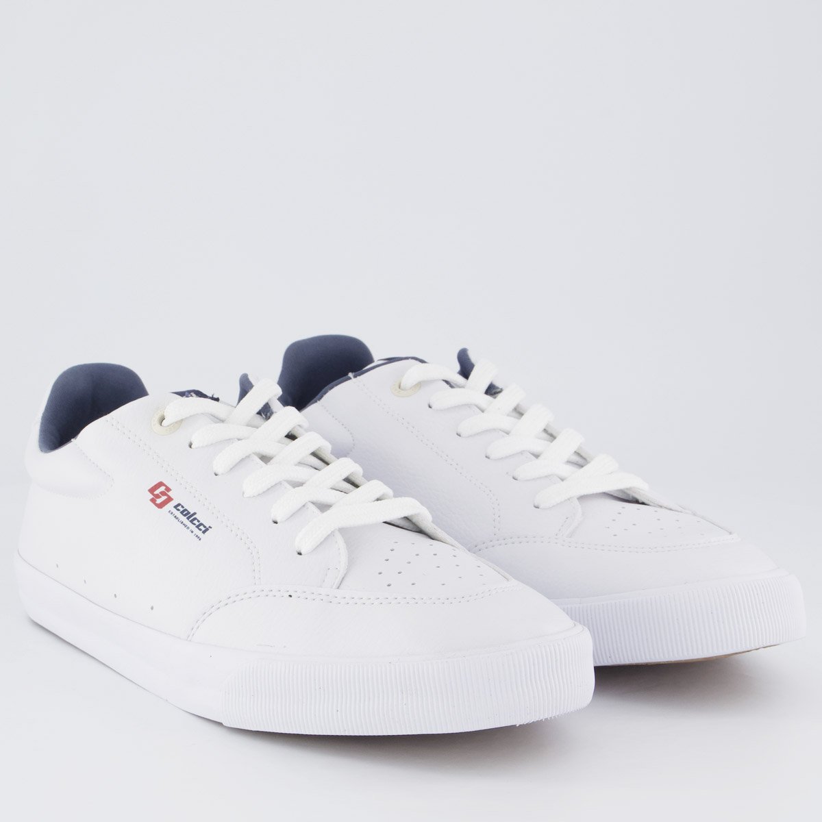 Tênis Colcci Grafic Branco e Marinho Branco 2