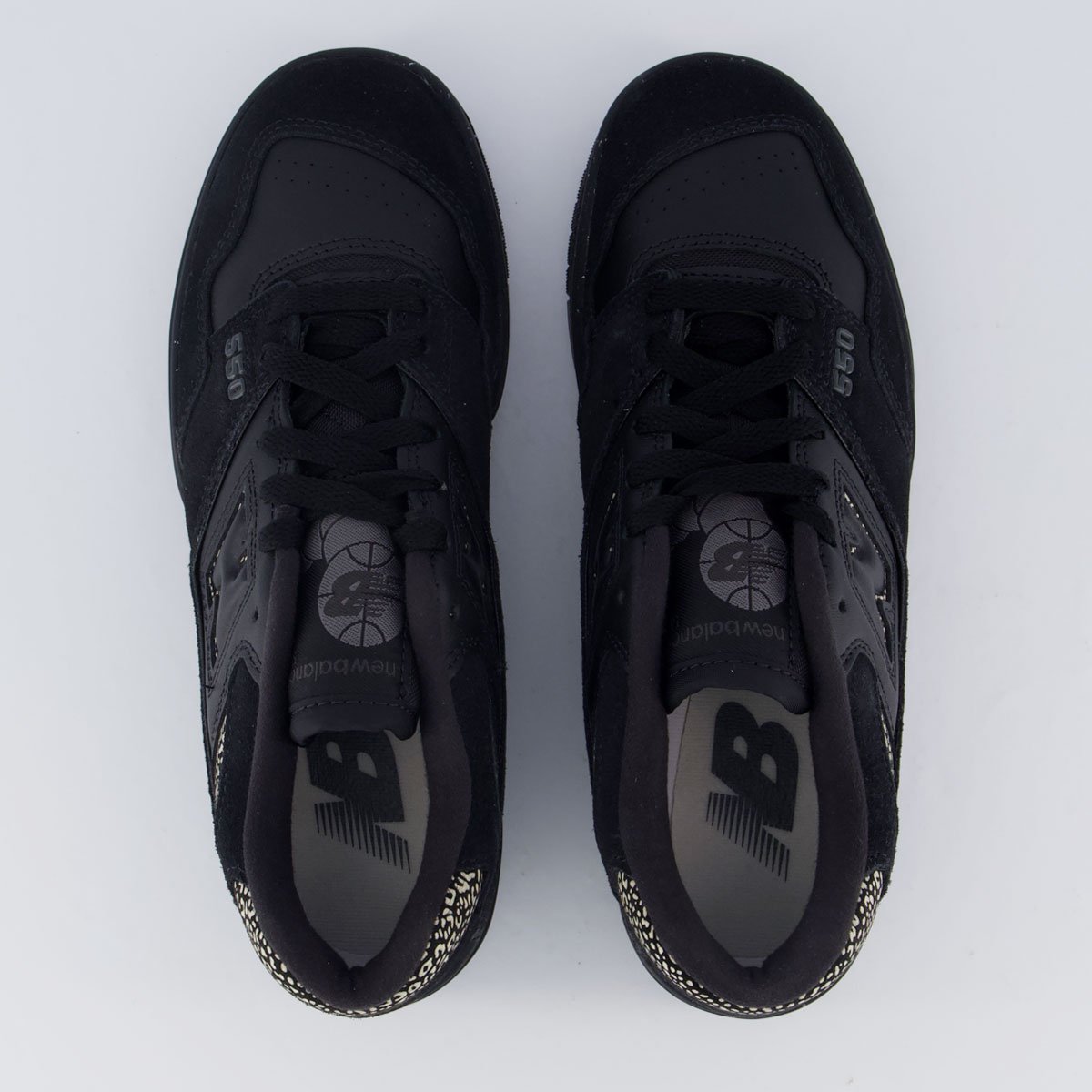 Tênis New Balance 550 Feminino Preto Preto 4