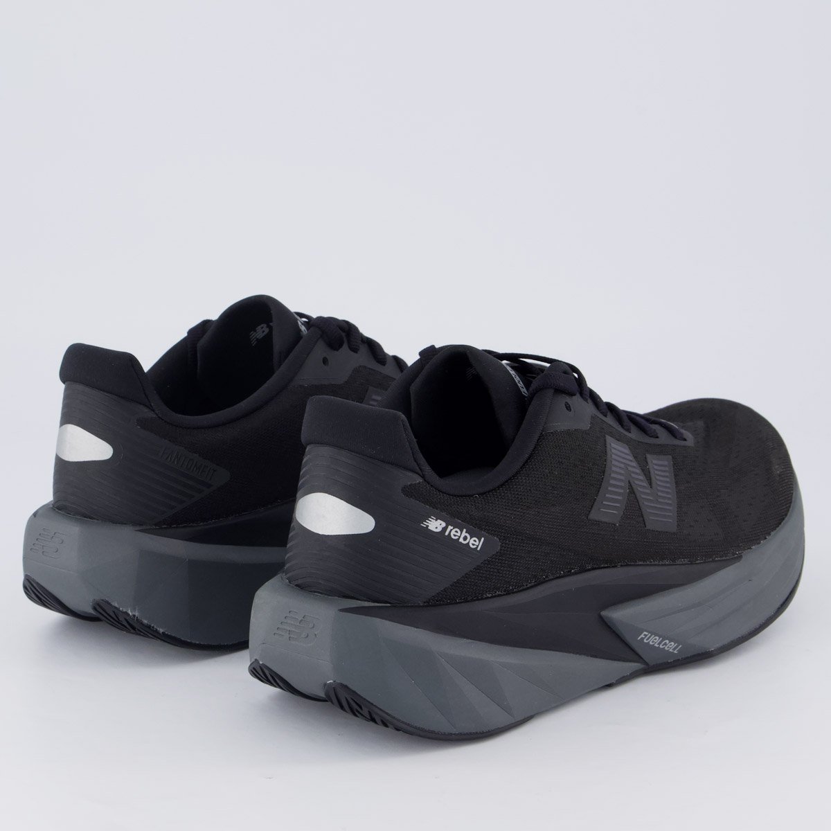 Tênis New Balance Fuelcell Rebel V5 Feminino Cinza e Preto Preto 3