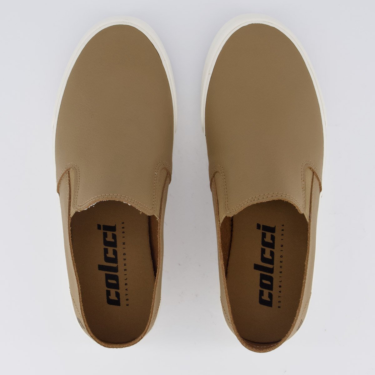 Tênis Colcci Slip Caramelo Bege 4