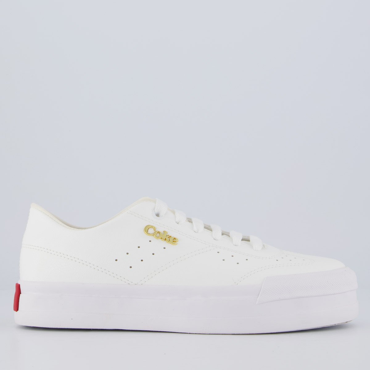 Tênis Coca Cola Lynx Town Platform Feminino Branco