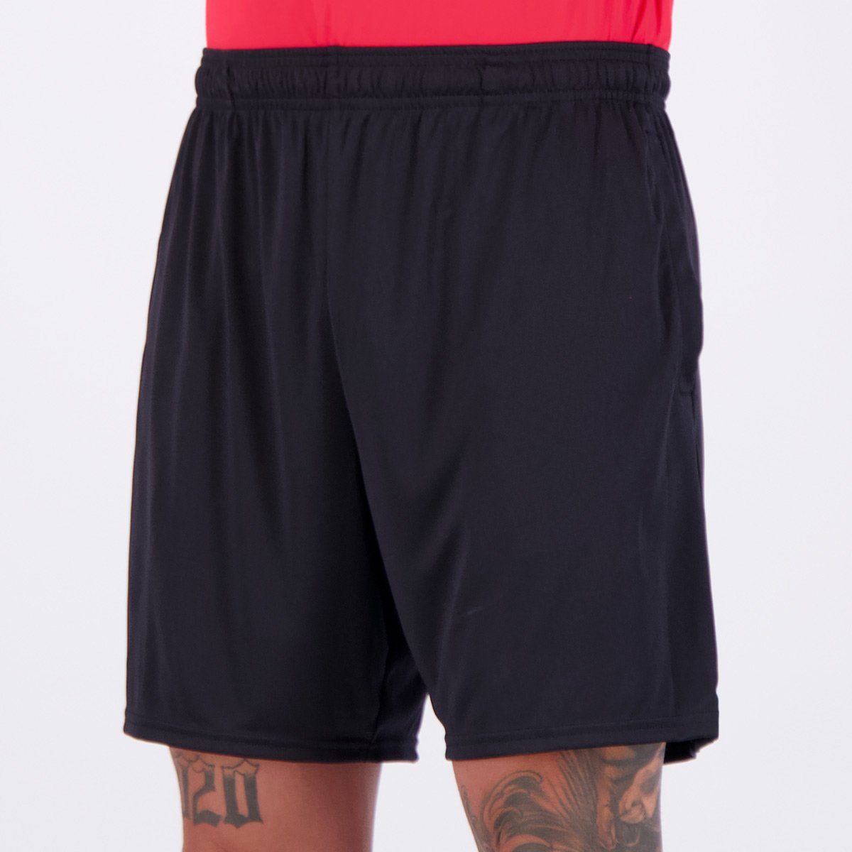 Shorts Under Armour Tech 7 Preto Preto 3