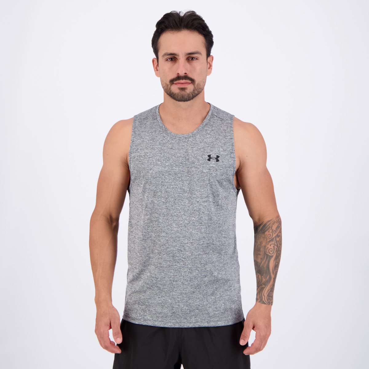 Regata Under Armour Tech Tank Cinza