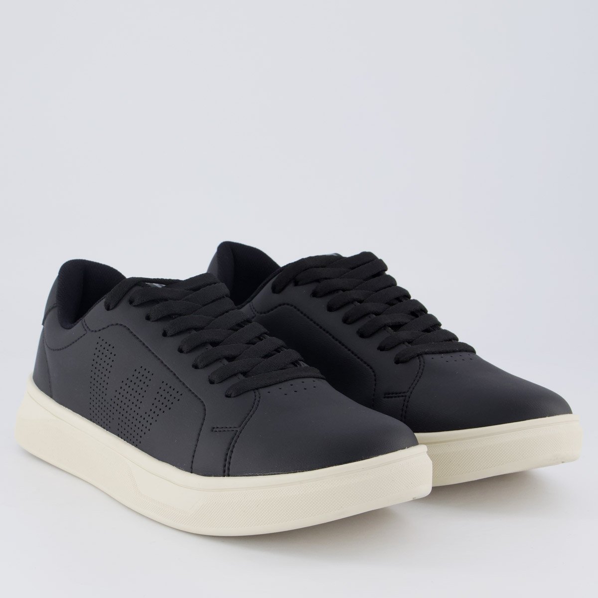 Tênis West Coast Silver Preto Preto 2