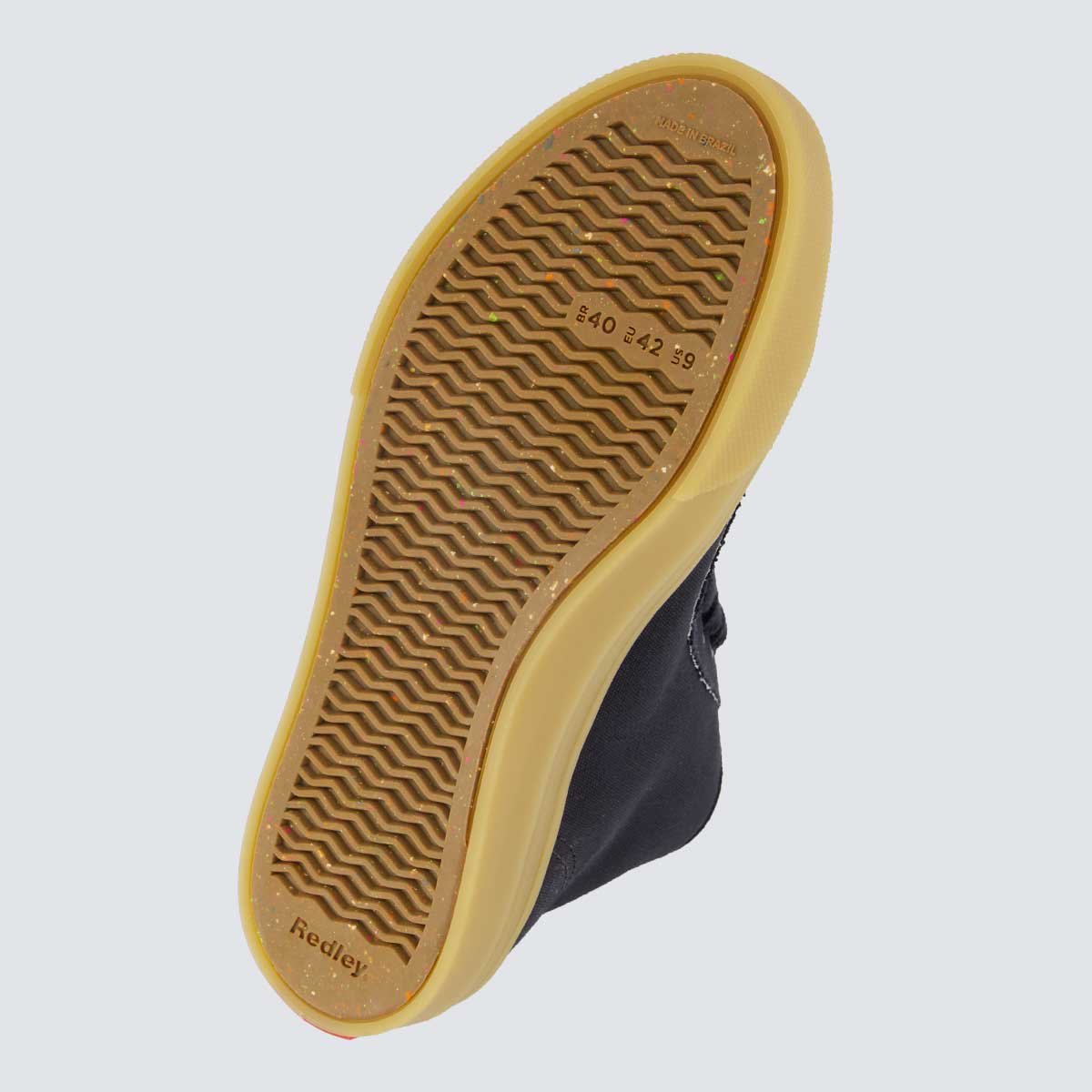 Tênis Redley High Látex Preto Preto 5