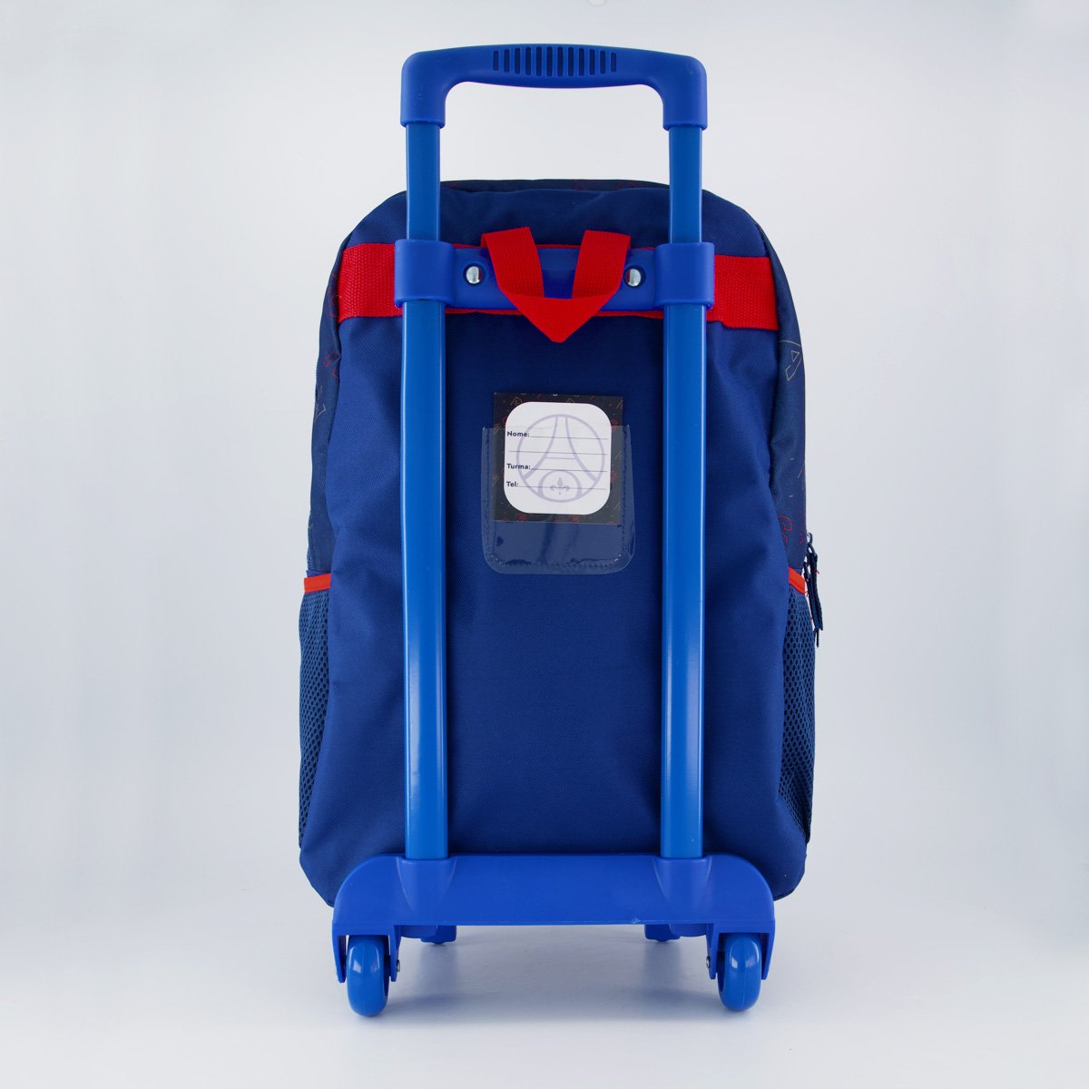 Mochila com Rodas PSG Plus Stripes Azul Azul 3