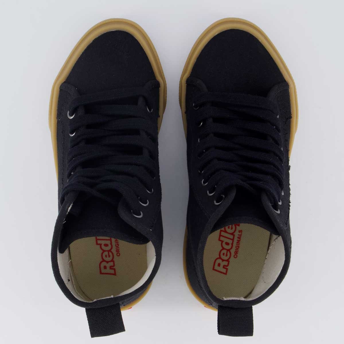 Tênis Redley High Látex Feminino Preto Preto 4