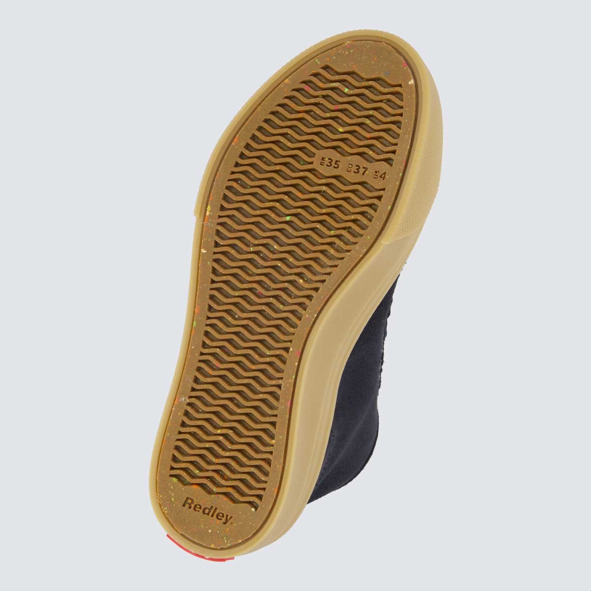 Tênis Redley High Látex Feminino Preto Preto 5