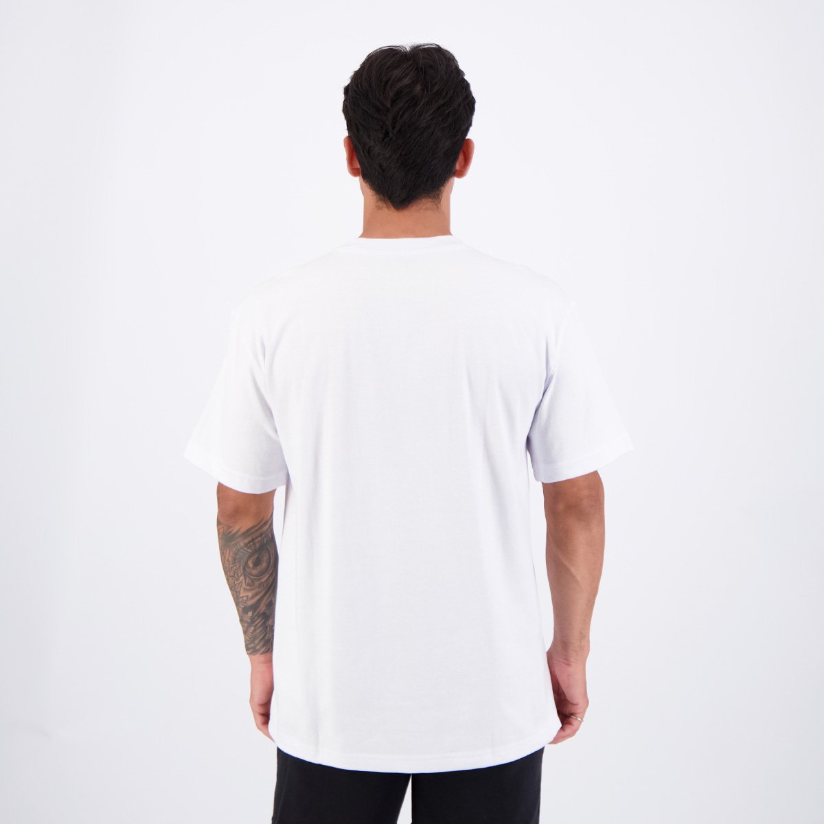 Camisa New Balance Small Logo Branca Branco 4