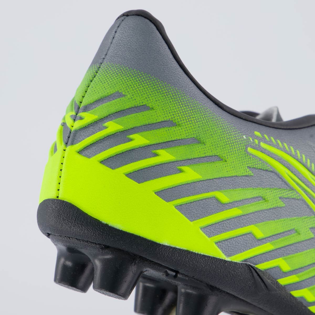 Chuteira Penalty Bravo Campo Cinza e Verde Cinza 6