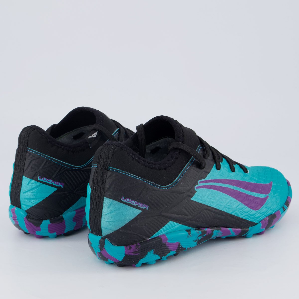 Chuteira Penalty RX Locker Society Juvenil Azul Azul 3