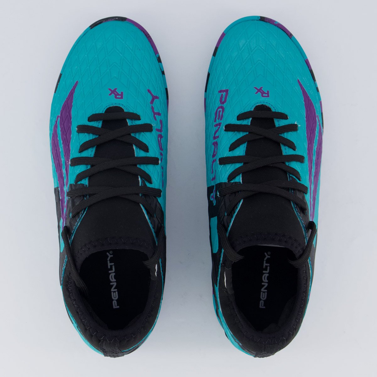 Chuteira Penalty RX Locker Society Juvenil Azul Azul 4