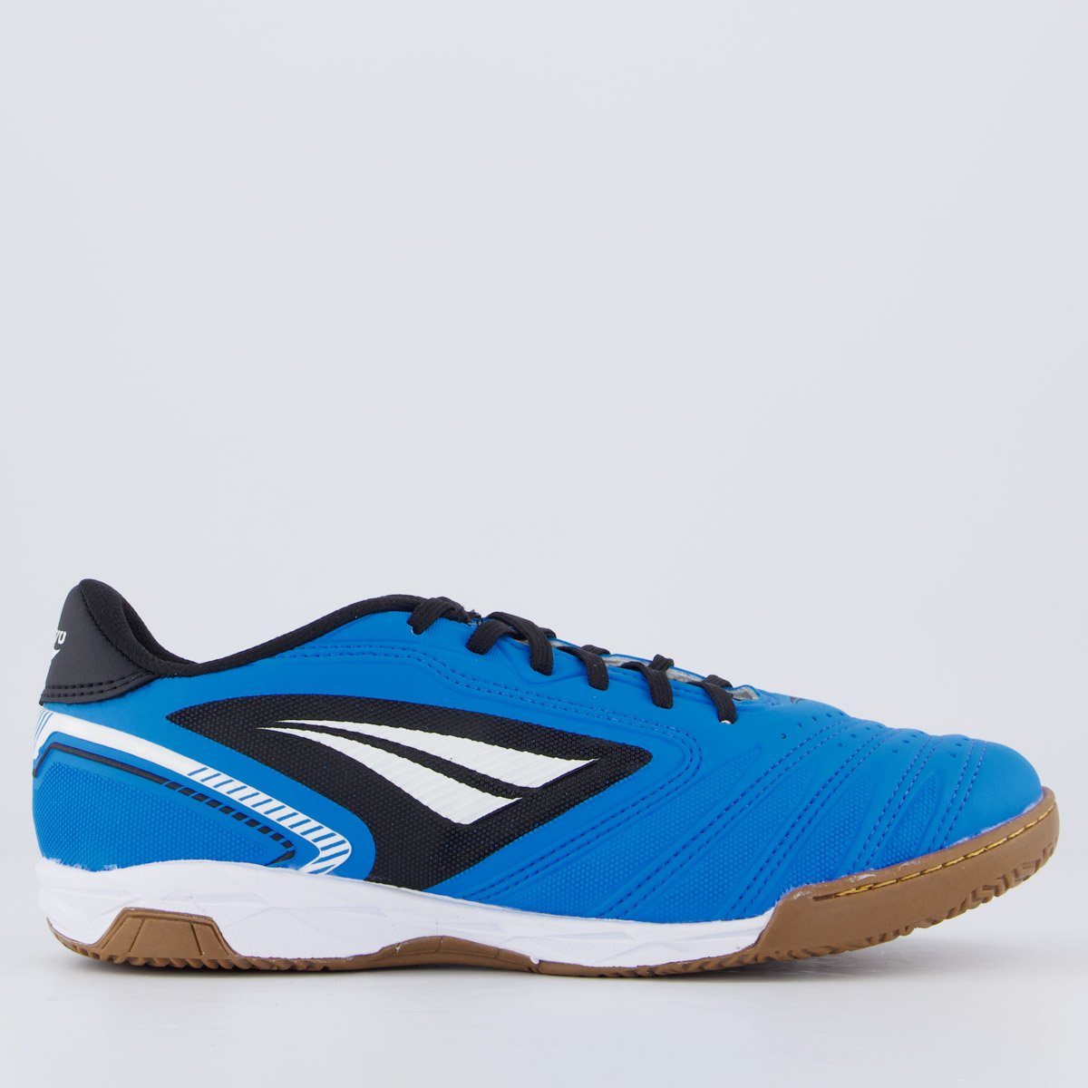 Chuteira Penalty Brasil 70 Futsal Azul e Preta