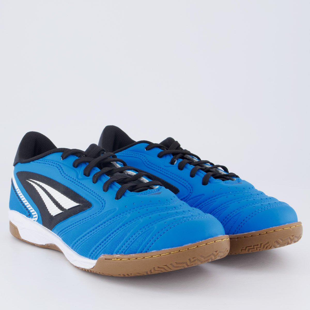 Chuteira Penalty Brasil 70 Futsal Azul e Preta Azul 2