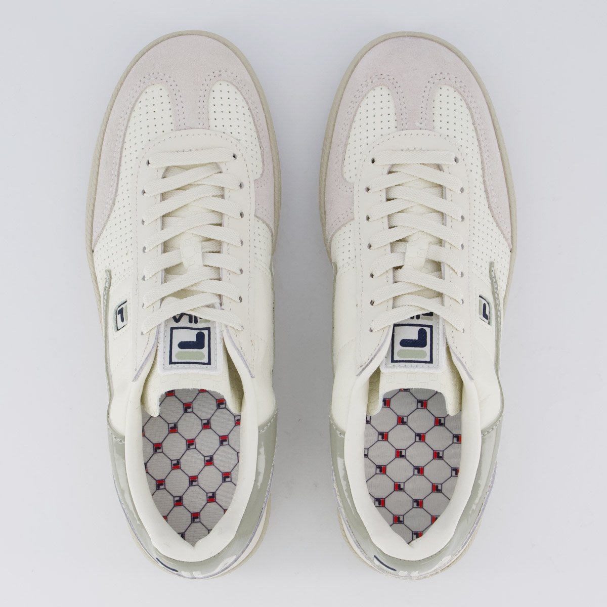 Tênis Fila FX Court 70 Vintage Feminino Bege Bege 4