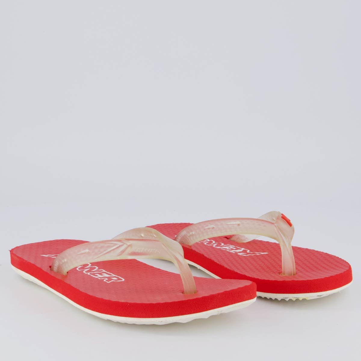 Chinelo Kenner Summer Juvenil Vermelho Vermelho 3