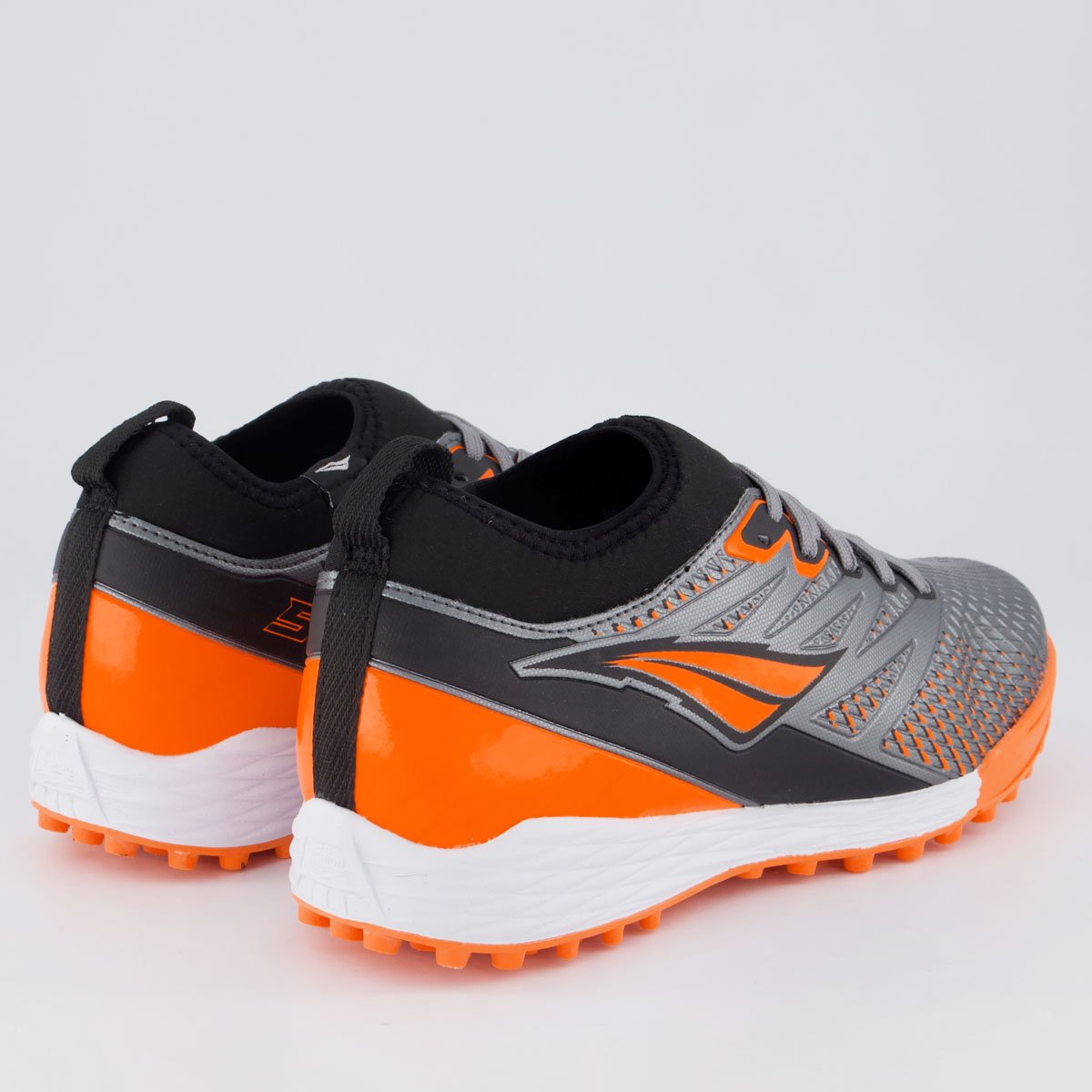 Chuteira Penalty Se7e Locker Society Preta Preto/Cinza 3