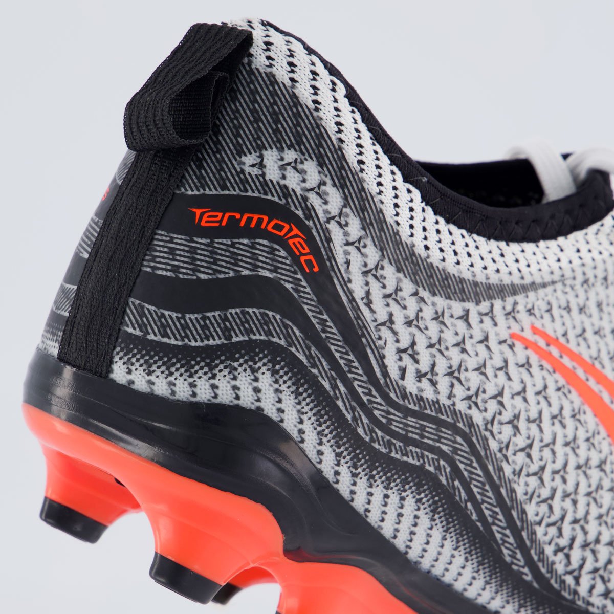 Chuteira Penalty S11 Locker Ecoknit XXI Campo Preta e Branca Branco/Preto 6