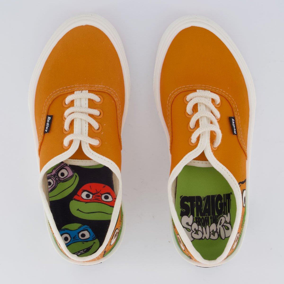 Tênis Redley Originals TMNT Juvenil Laranja Laranja 4