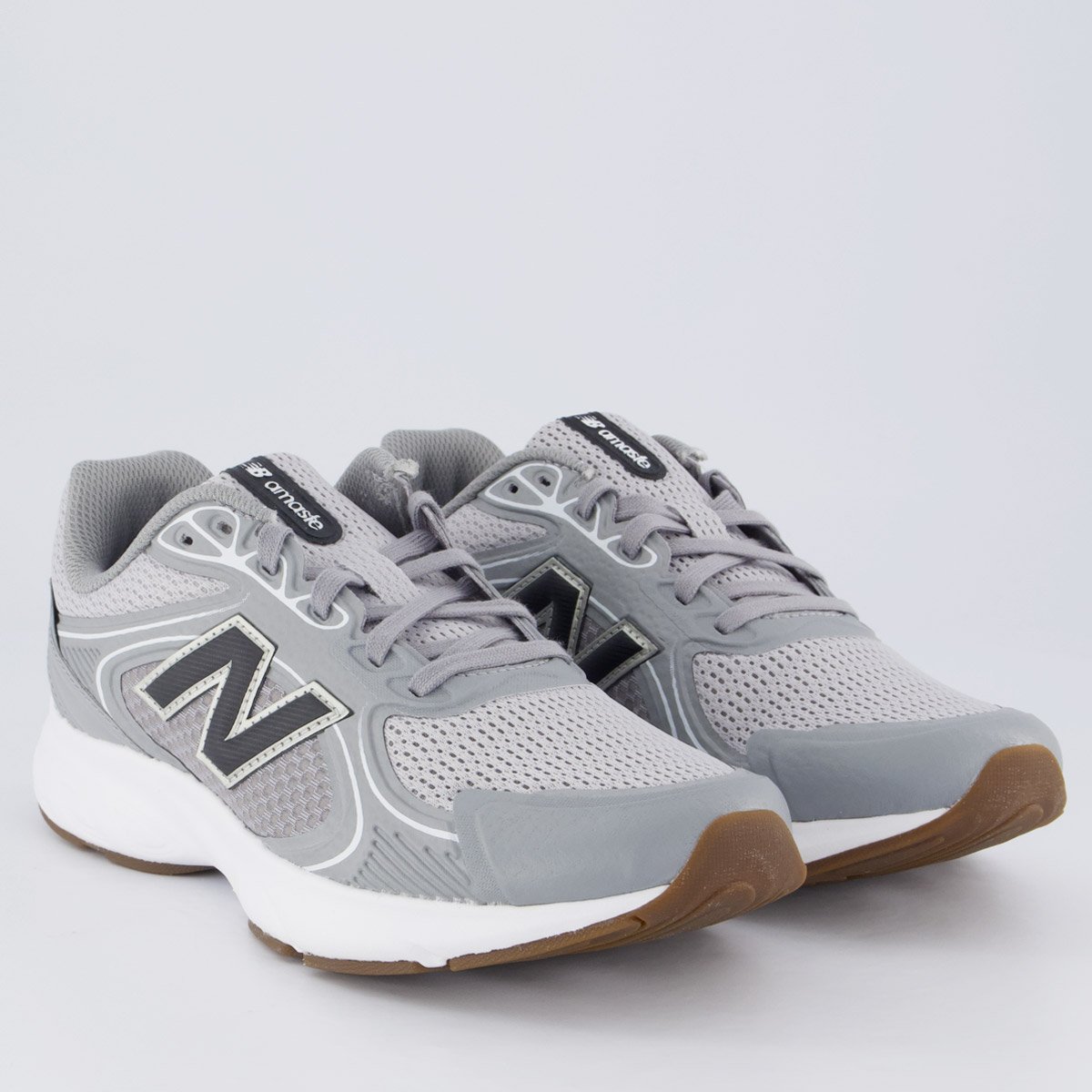 Tênis New Balance Amaste Cinza e Preto Cinza 2